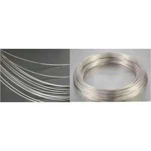 Στρογγυλό ασημένιο σύρμα